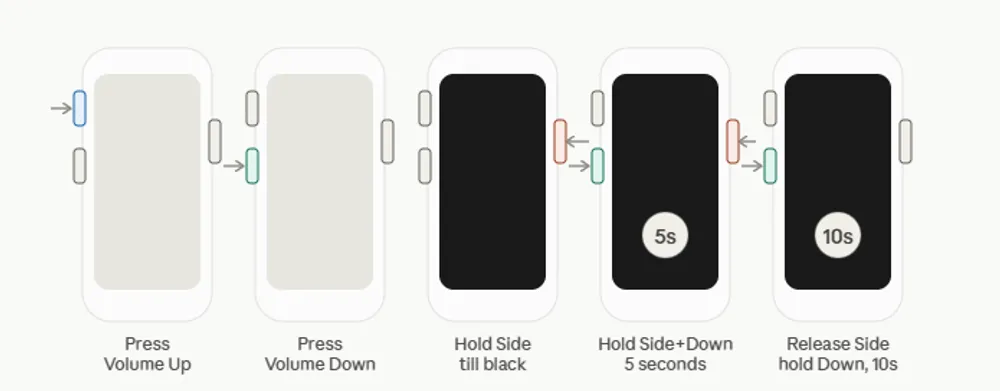 iPhone 8 and later enter dfu mode.webp